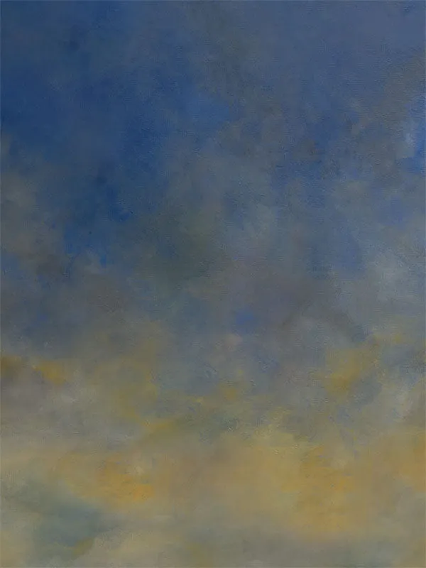 Abstract Photography Backdrop - Yellow and Blue