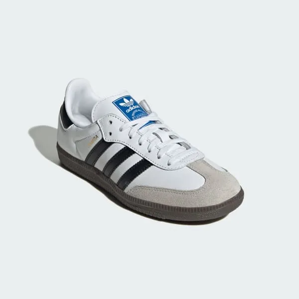 Adidas Kid's Samba OG Shoes - Cloud White / Core Black / Gum