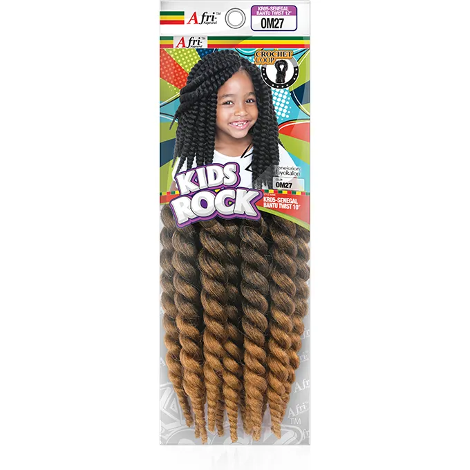 Afri-Naptural: Kids Rock Senegal Bantu Twist 10"  (KR05)