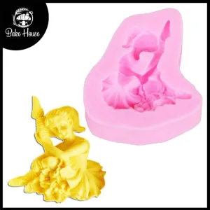 Angel Ballet Girl Silicone Fondant & Chocolate Mold