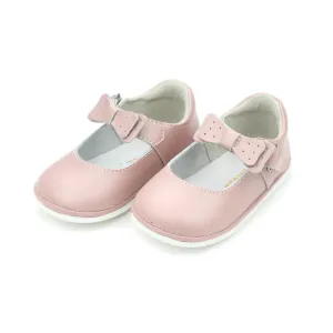 Ava-Bow-Strap-Mary Jane (Baby), Dusty Pink