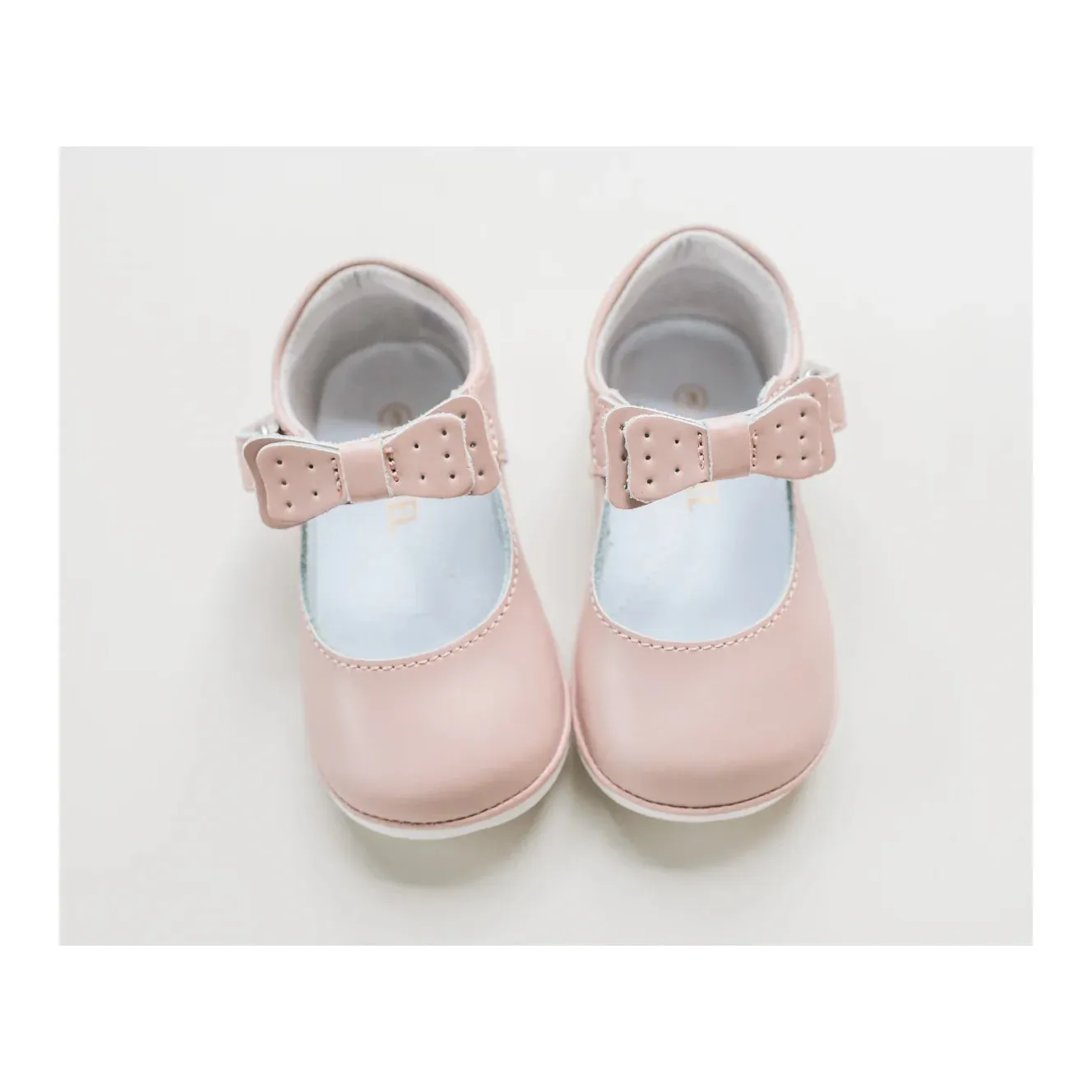 Ava-Bow-Strap-Mary Jane (Baby), Dusty Pink