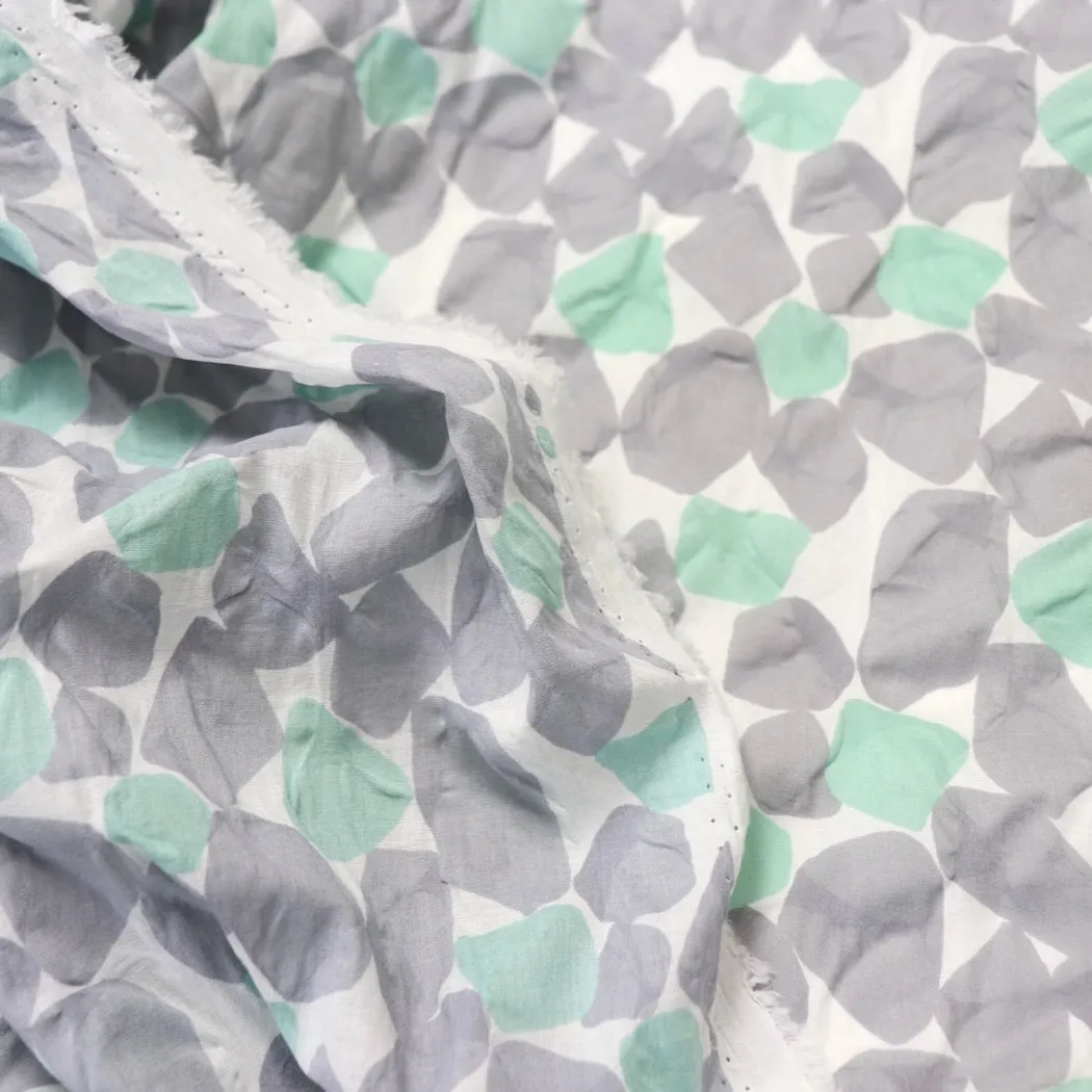 Beach Glass Japanese Ripple Lawn — Gray