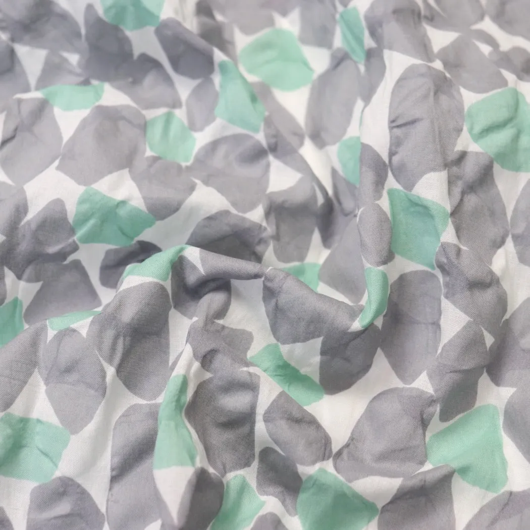 Beach Glass Japanese Ripple Lawn — Gray