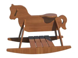 Best Rocking Horse Plans - DIY Playroom Baby Rocker Toddler Kids Riding Toy
