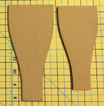 Bottle Quilt Block/Headband Templates