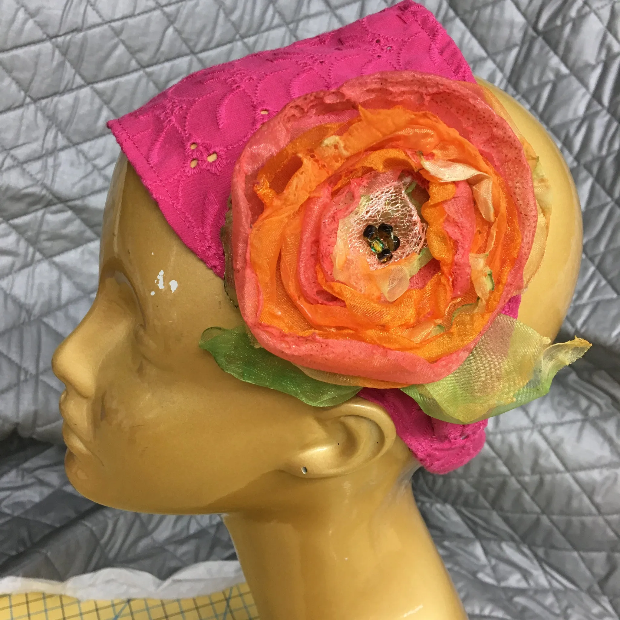 Bottle Quilt Block/Headband Templates