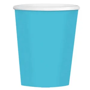 Caribbean Blue Cups - 20 Pkt