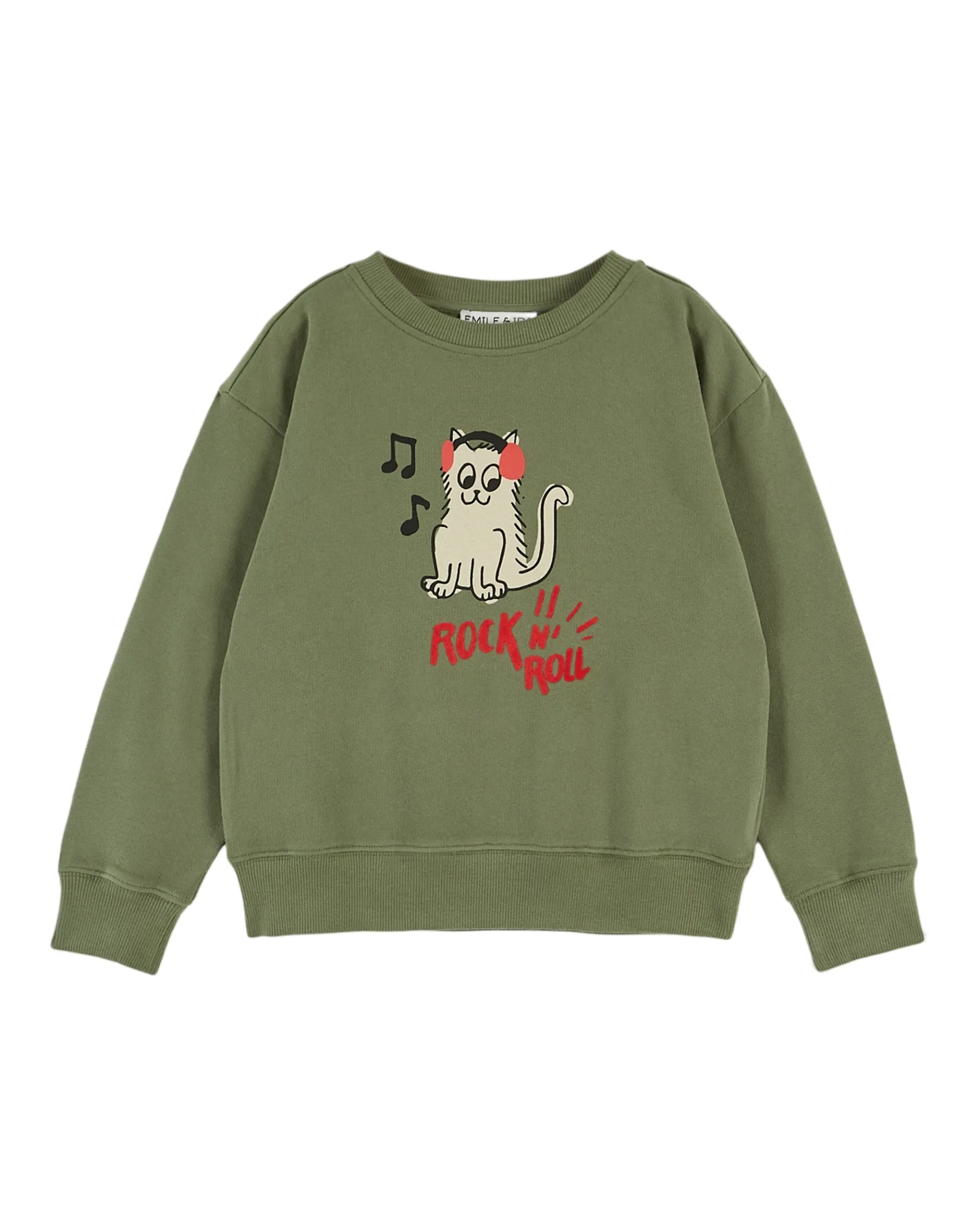 Chat Sweatshirt in Forest