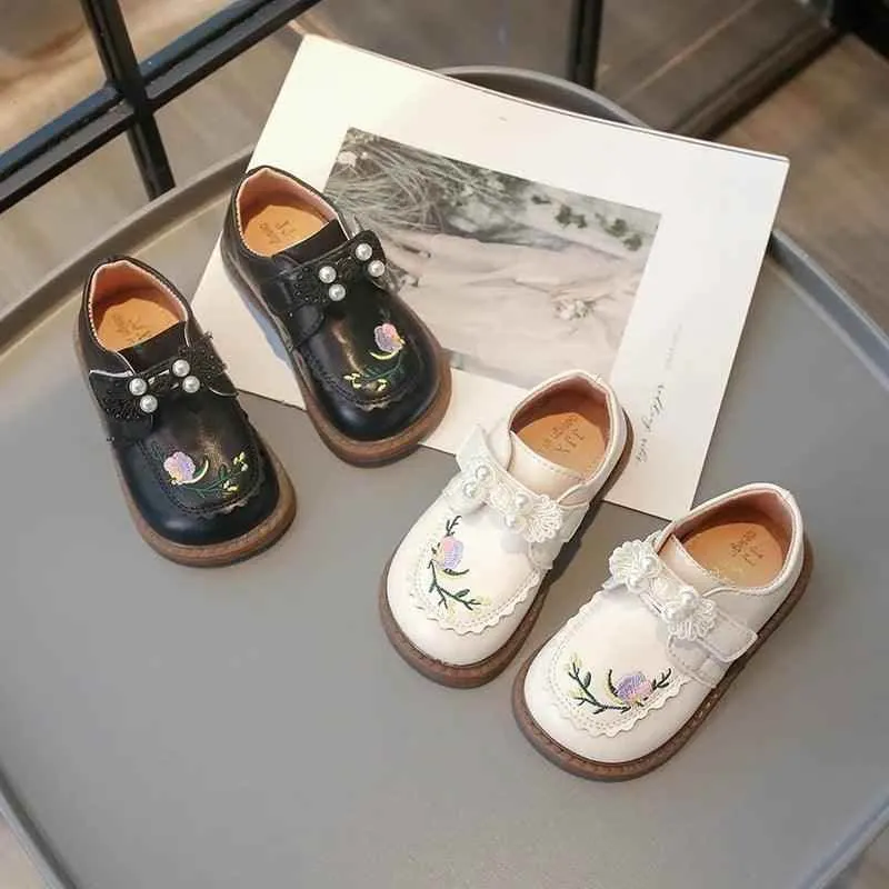 Children's Casual Shoes for Girls - Sweet Flowers Pattern - TSS297