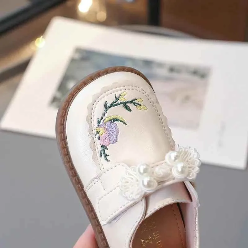 Children's Casual Shoes for Girls - Sweet Flowers Pattern - TSS297