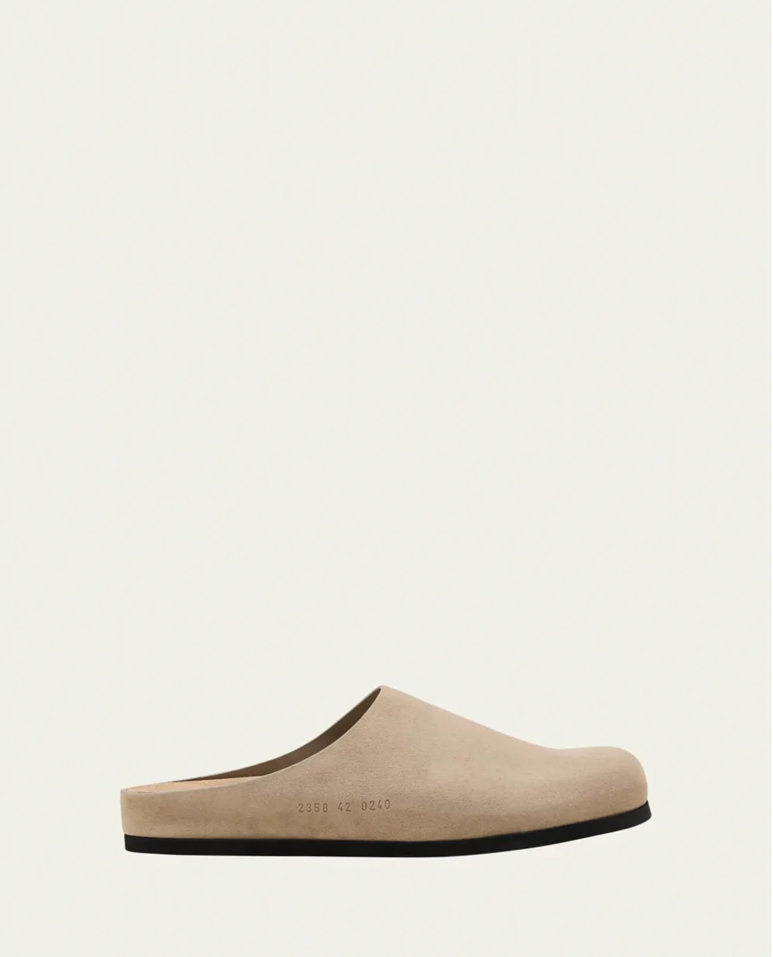 Common Projects Clog in Taupe Suede