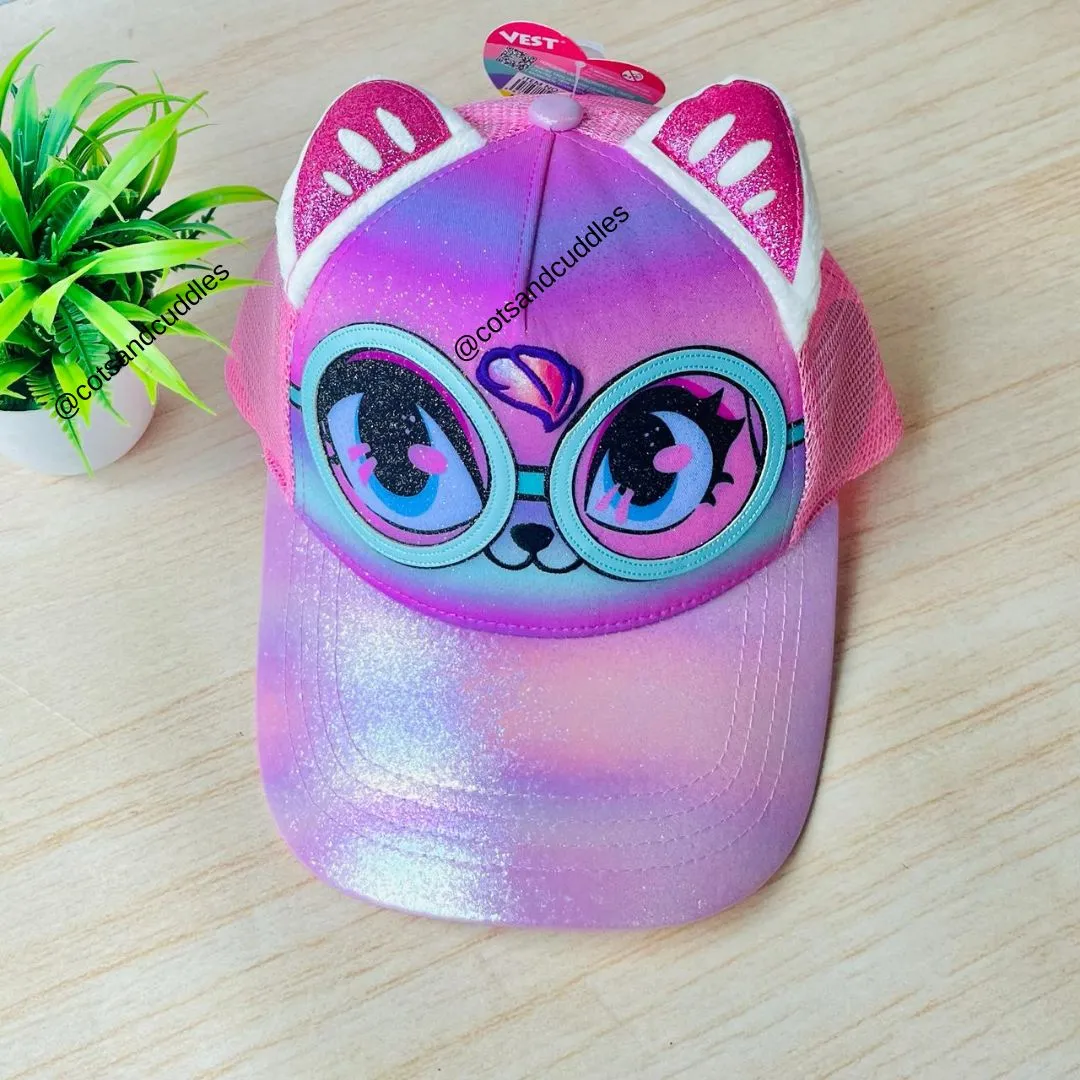 Cute Cartoon Animal Design Cap for Kids