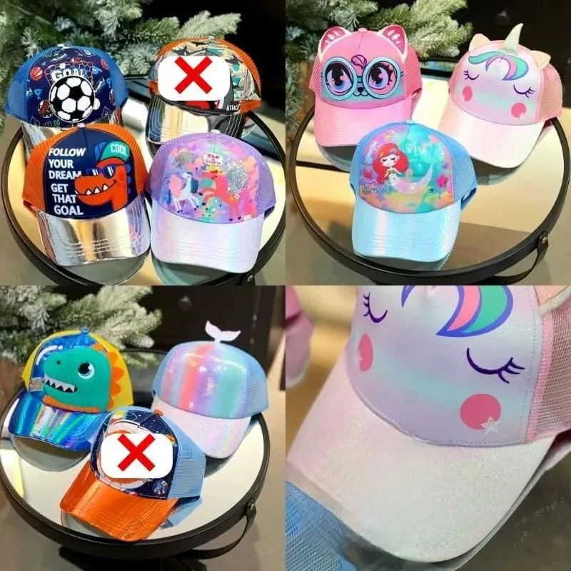 Cute Cartoon Animal Design Cap for Kids