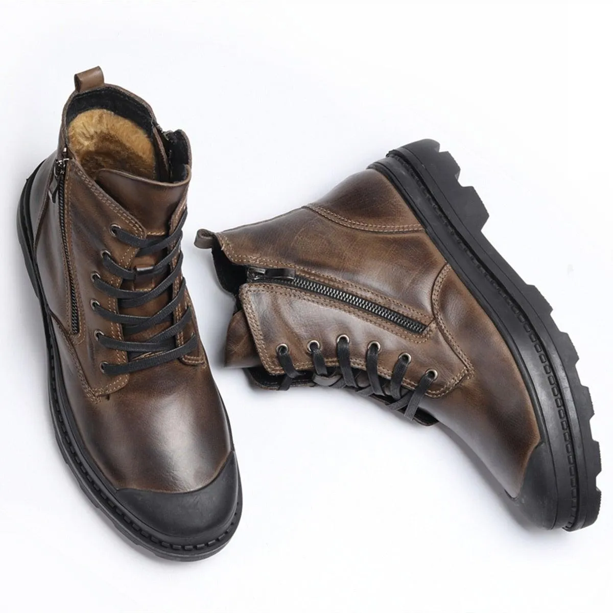 CX Men's Genuine Leather Handmade Boots