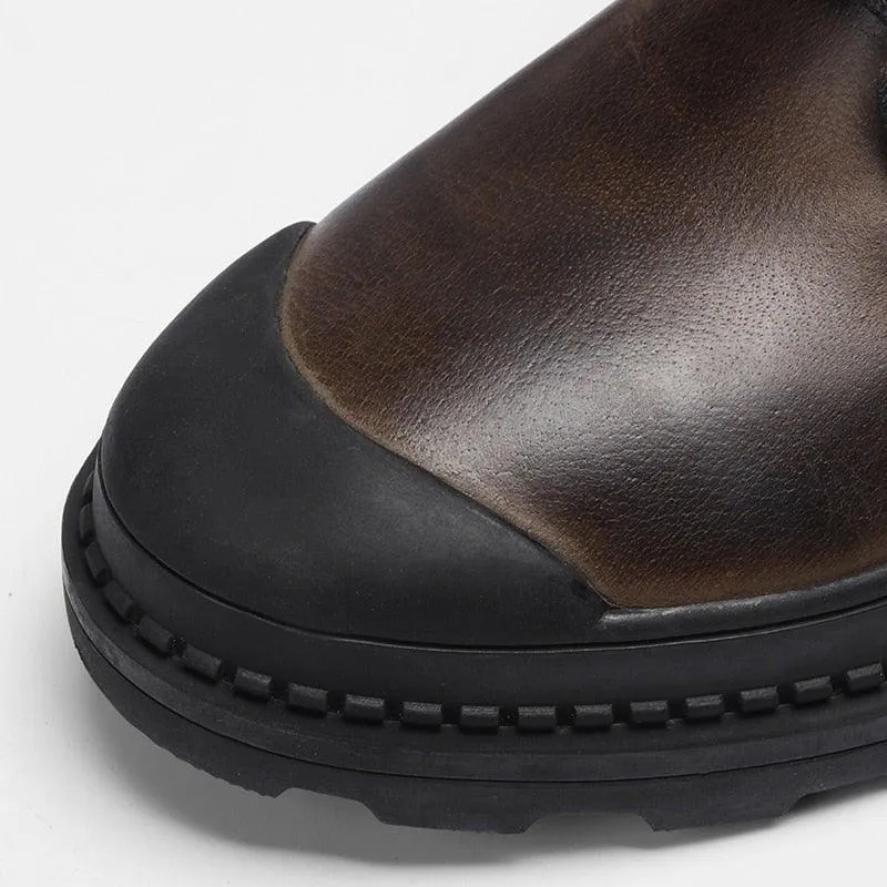 CX Men's Genuine Leather Handmade Boots