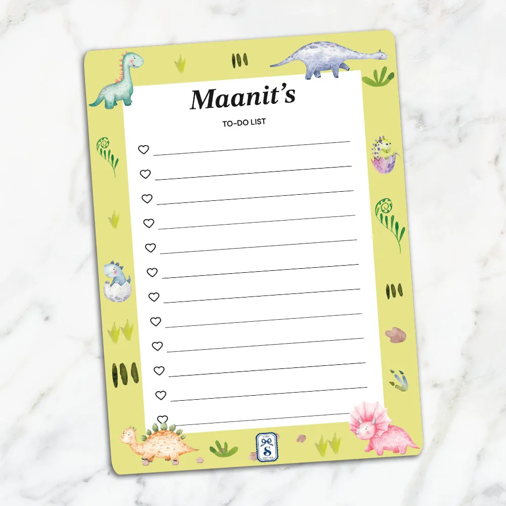 Dinoland Kids To-Do List