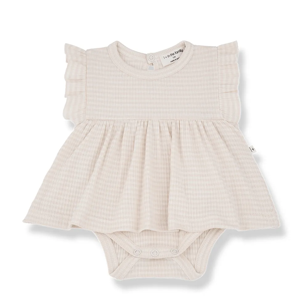 Dolca Body Dress, Nude