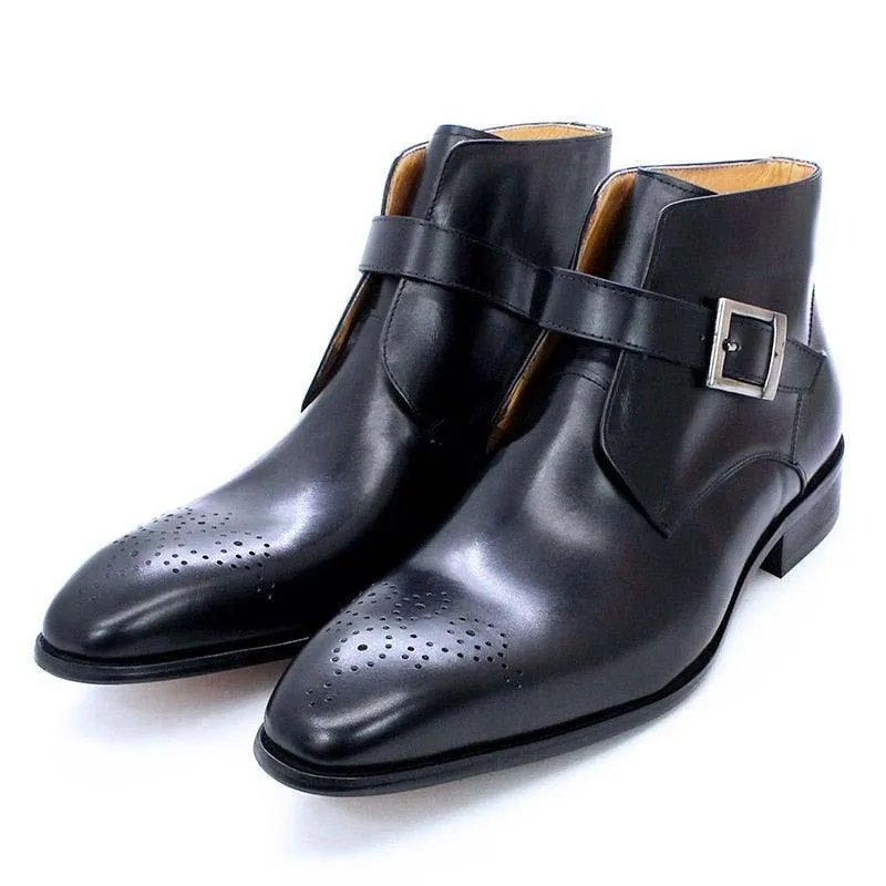 DW Men's Genuine Leather Ankle Boot