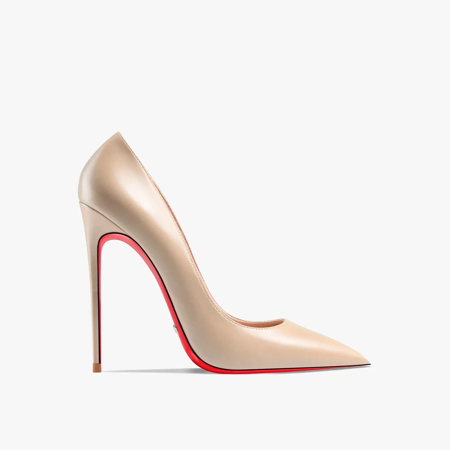 Funki Buys | Shoes | Women's Genuine Leather Red Sole Heels