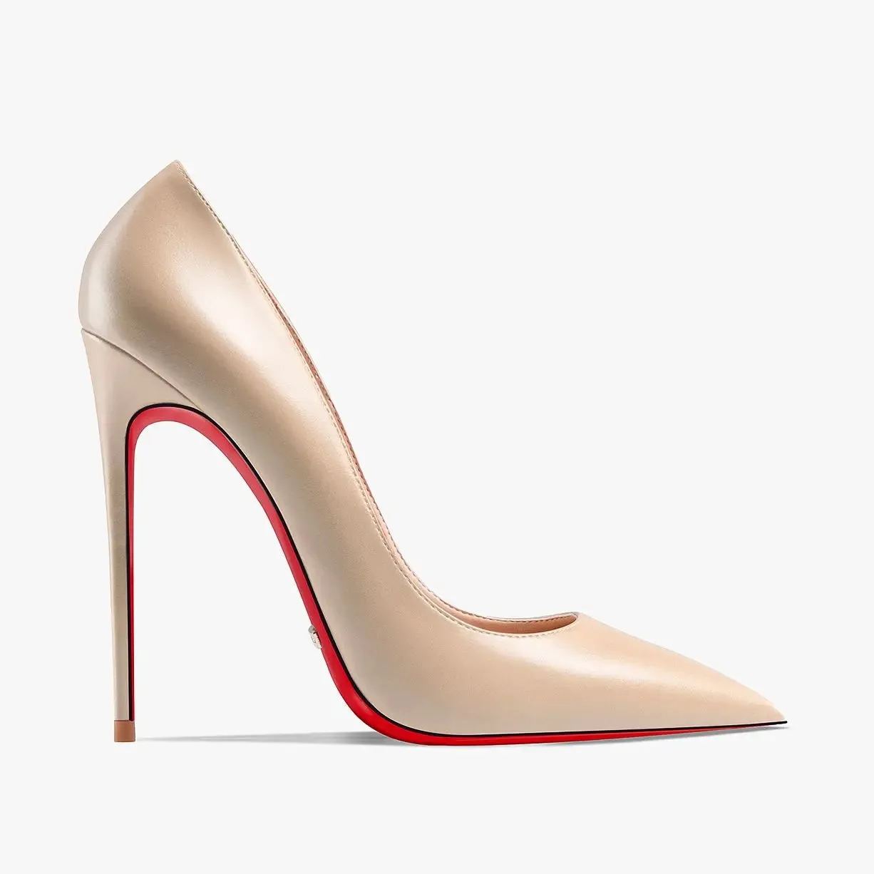 Funki Buys | Shoes | Women's Genuine Leather Red Sole Heels