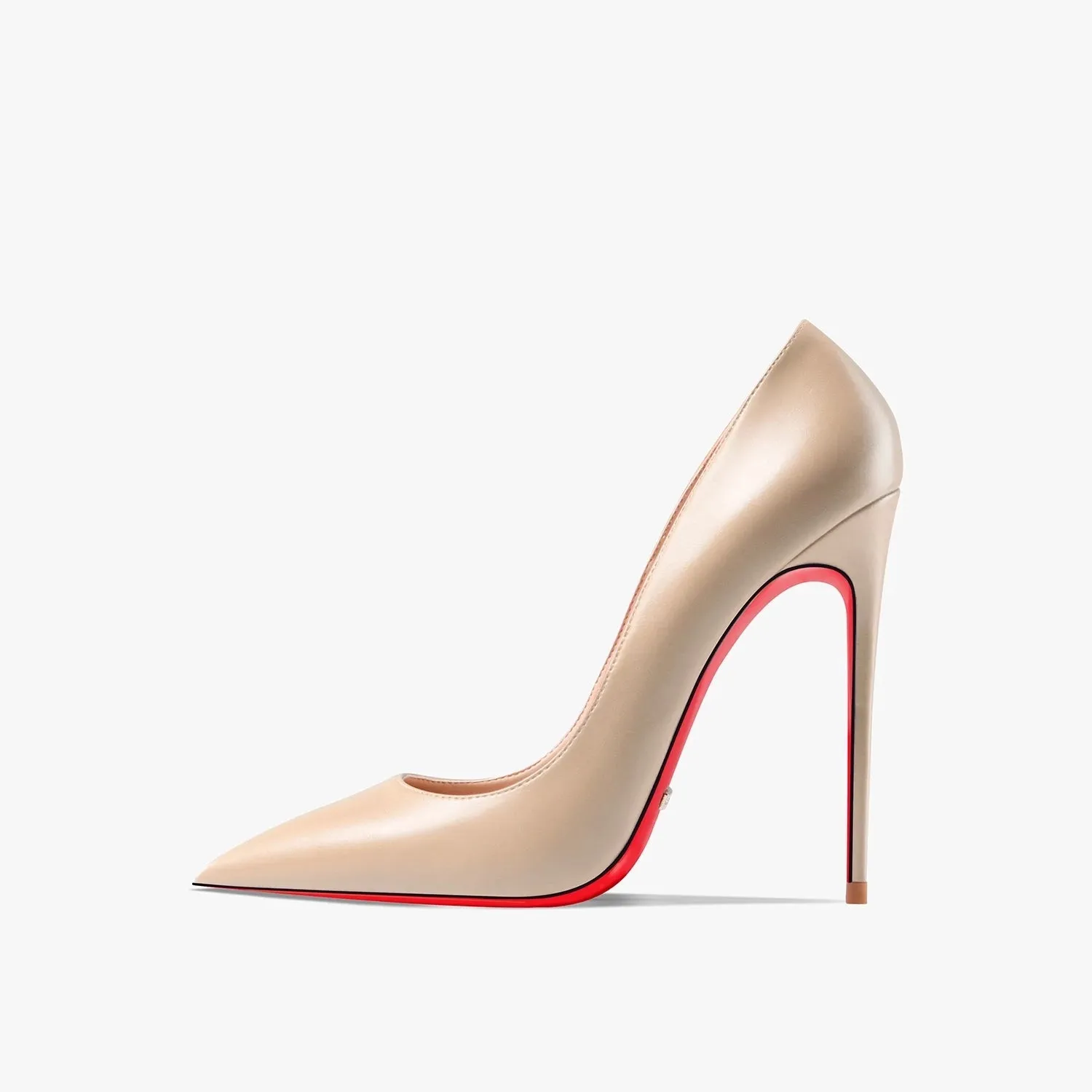 Funki Buys | Shoes | Women's Genuine Leather Red Sole Heels
