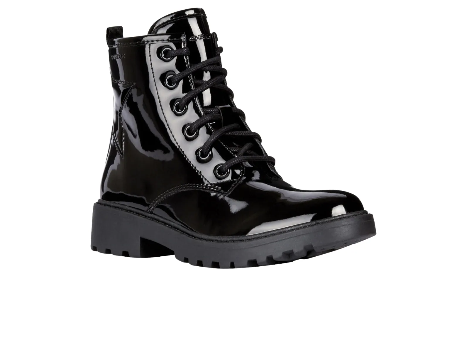 Geox Casey J9420G – Black Patent