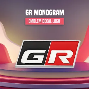 GR Monogram - Large - Emblem | Decal | Logo