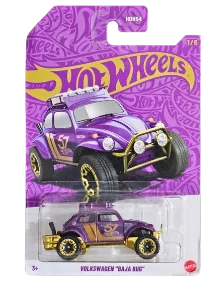 Hot Wheels 57th Anniversary Pearl & Chrome 2024 'Volkswagen Baja Bug' Diecast Car