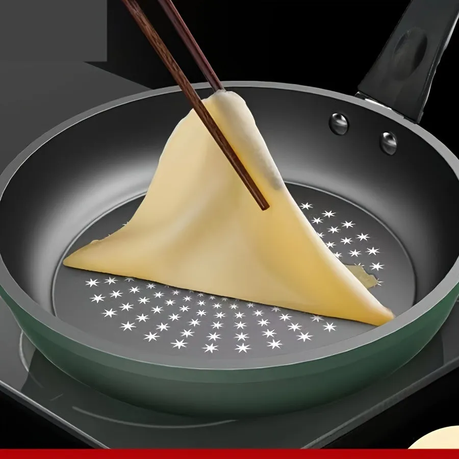 kkboxly 9.5-Inch Premium Non-Stick Cast Iron Skillet with Mirror Satin Finish, Thick Base, and Green Handle - Dishwasher Safe, Compatible with Smooth Surface Non-Induction Stovetops for Cooking Eggs, Steak, Pancakes