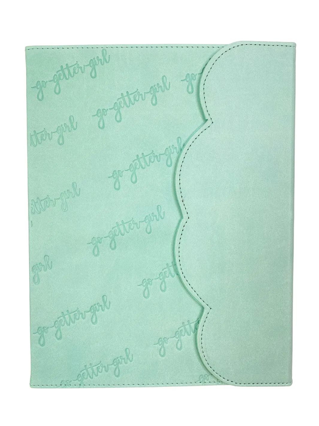 Large Premium Bullet Journal - Scalloped- Mint Pistachio