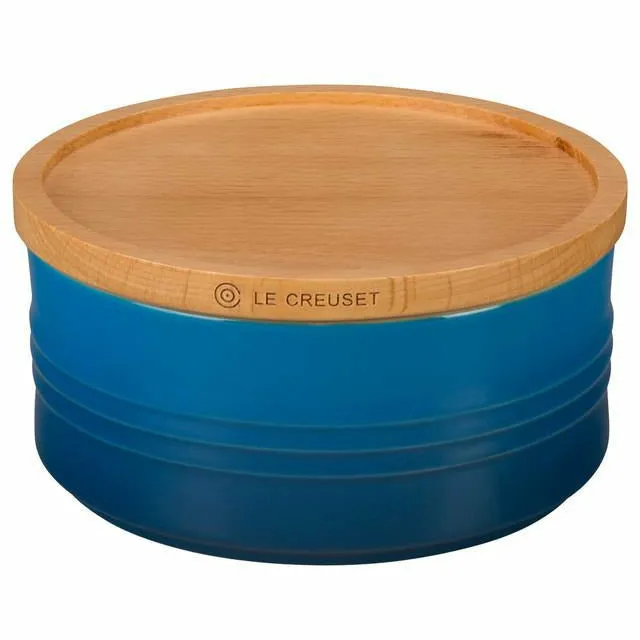 Le Creuset Canister W/ Wood Lid 23oz.