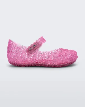 Mini Melissa Campana Papel Glitter pink