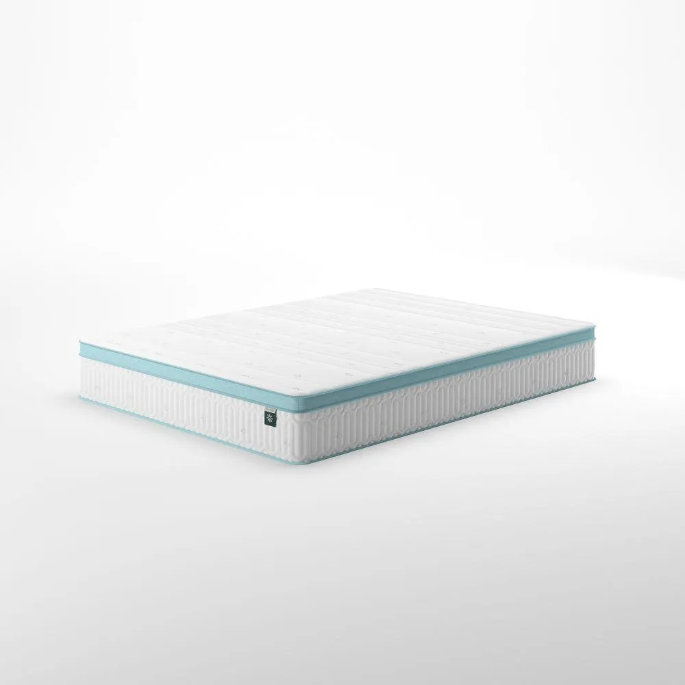 Mint Green Foam Hybrid Spring King Mattress