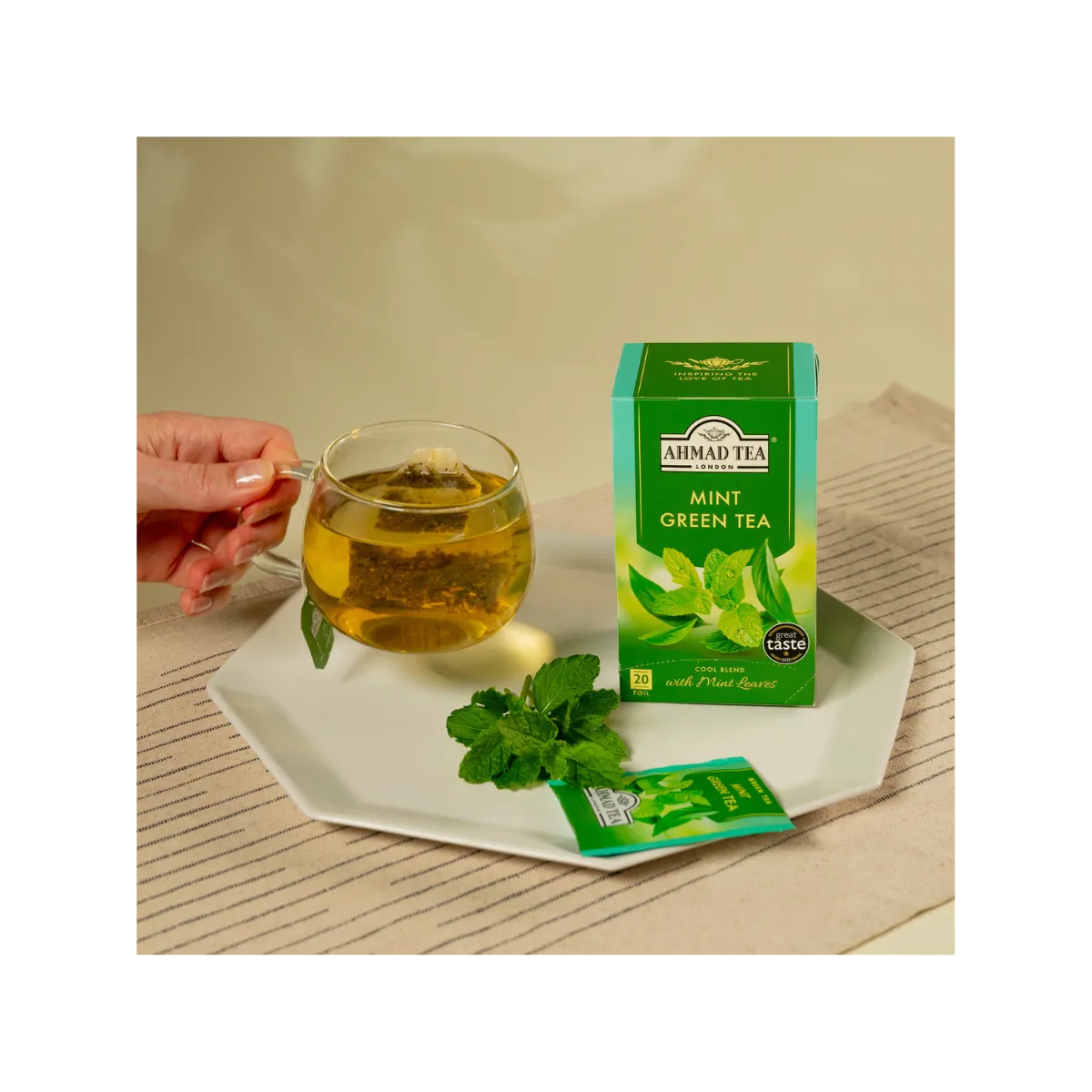 Mint Green Tea