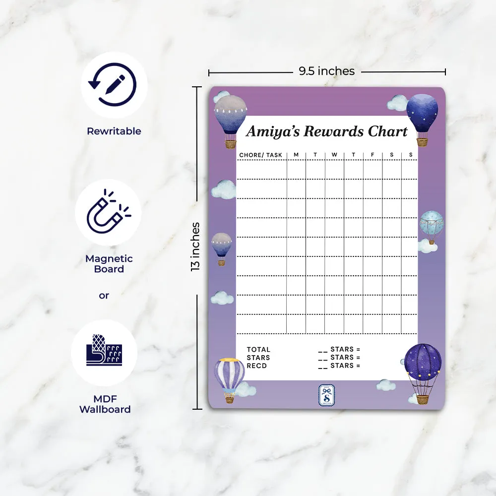 Night Flight Kids Reward Chart