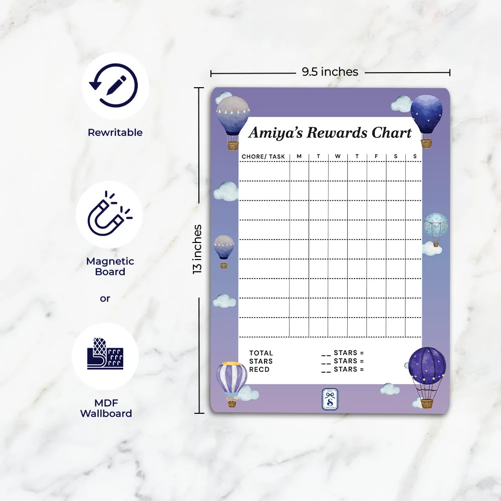Night Flight Kids Reward Chart