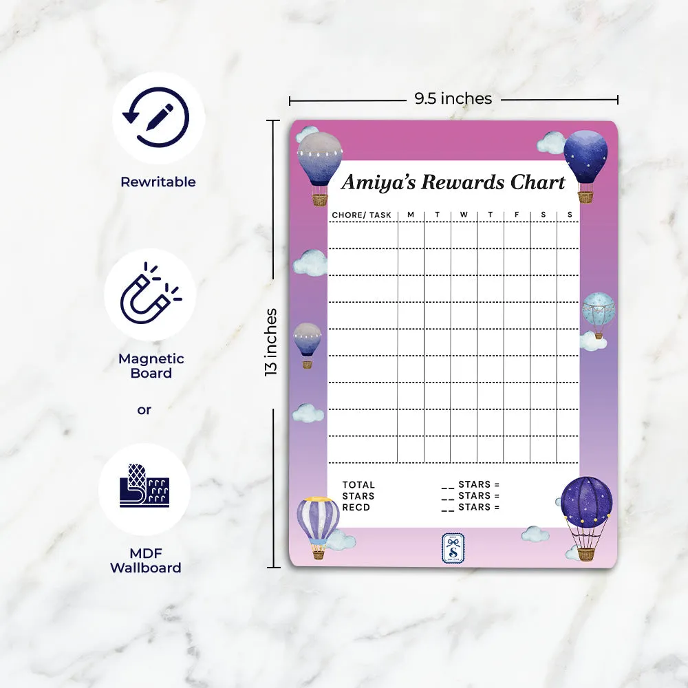 Night Flight Kids Reward Chart