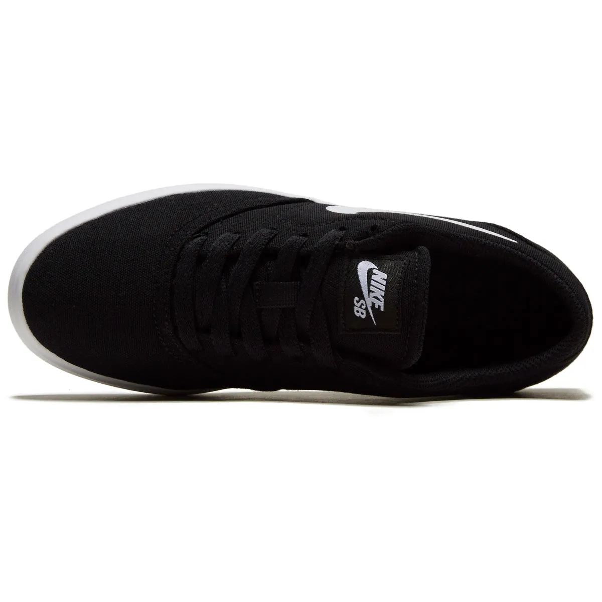 Nike SB Youth Check Canvas Shoes - Black/White