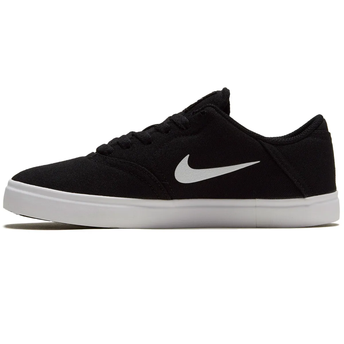 Nike SB Youth Check Canvas Shoes - Black/White