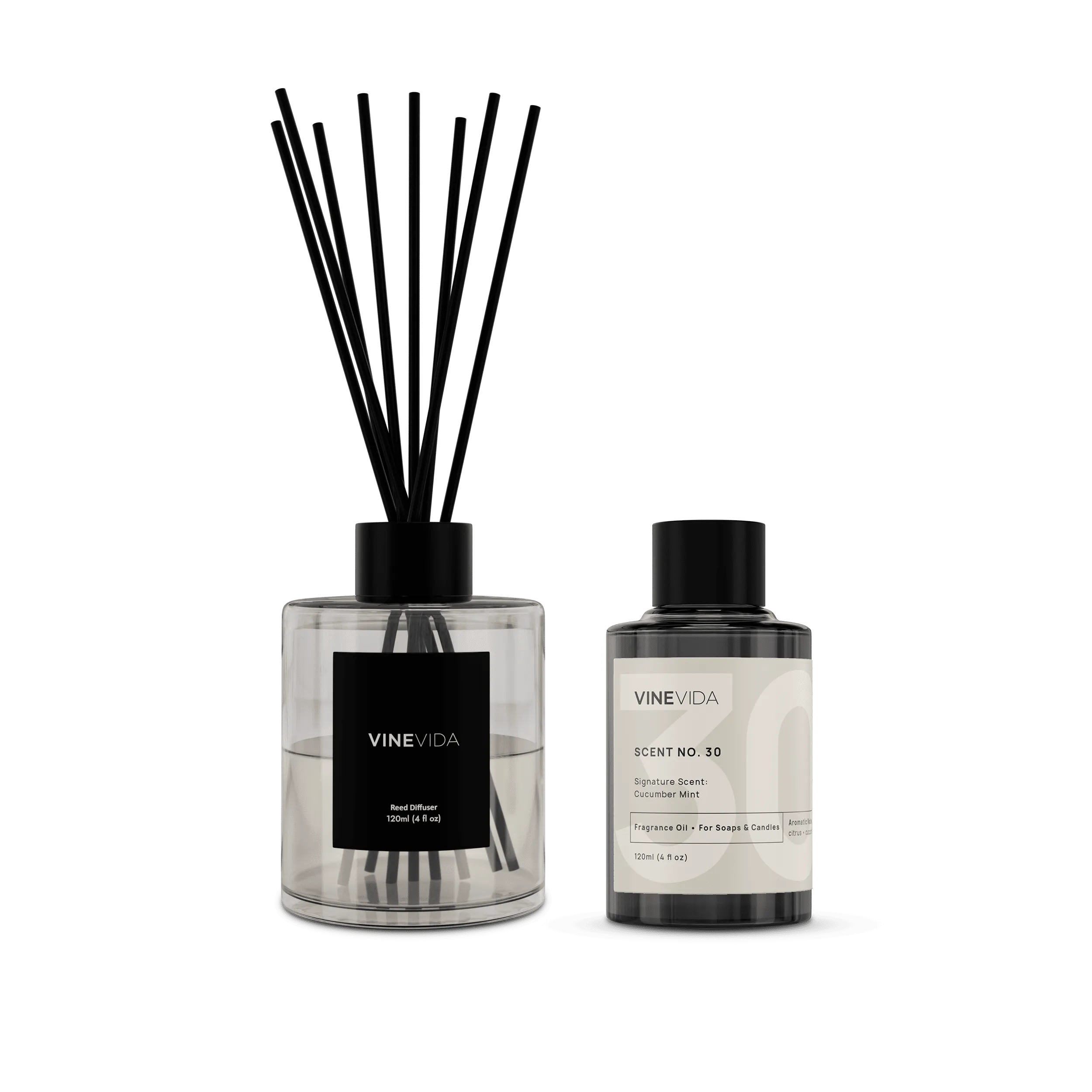 NO. 30 Reed Diffuser - Cucumber Mint