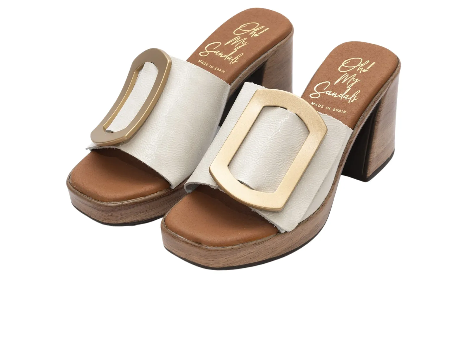 Oh! My Sandals Jana 5394 - Cream