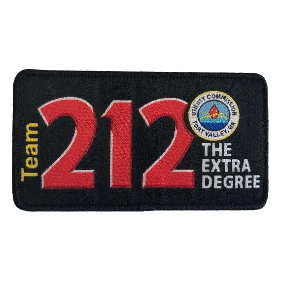 Personalised Woven Patch 8cm