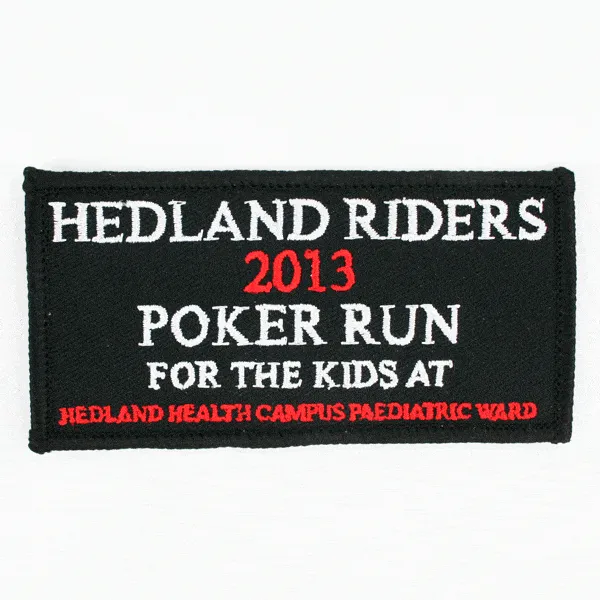 Personalised Woven Patch 8cm
