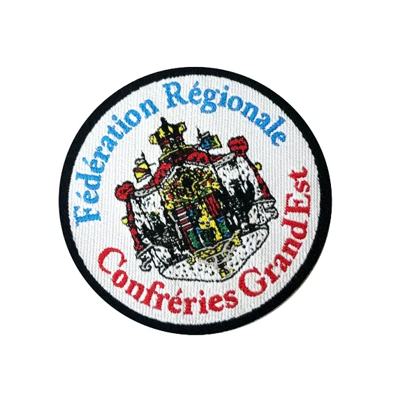 Personalised Woven Patch Sticker 8cm