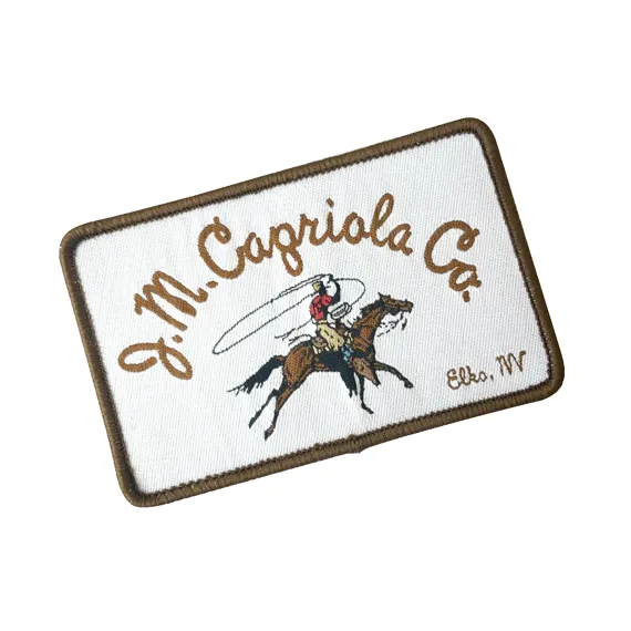 Personalised Woven Patch Sticker 8cm