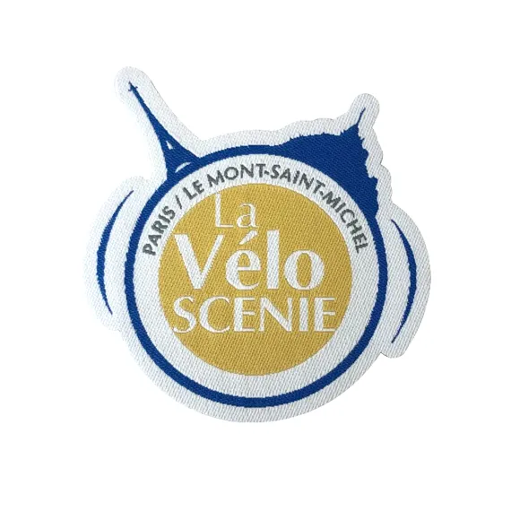 Personalised Woven Patch Sticker 8cm