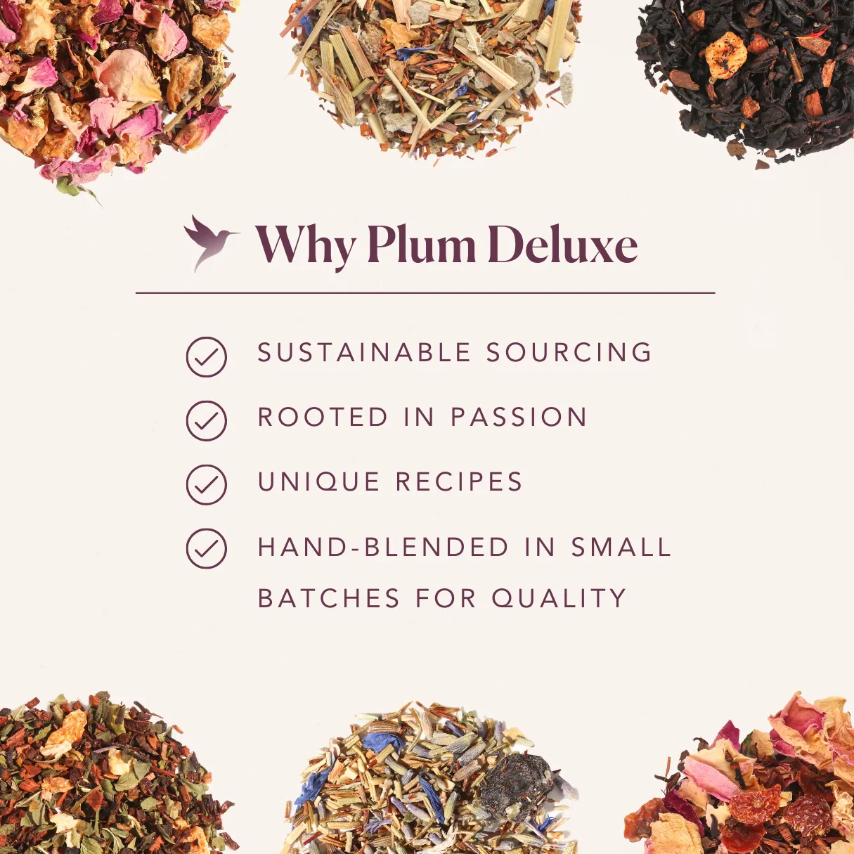 Plum Deluxe Tea Citrus Mint Green Tea (Lemon - Orange - Lemongrass - Mint)