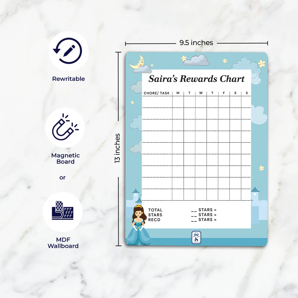 Princess Kids Reward Chart