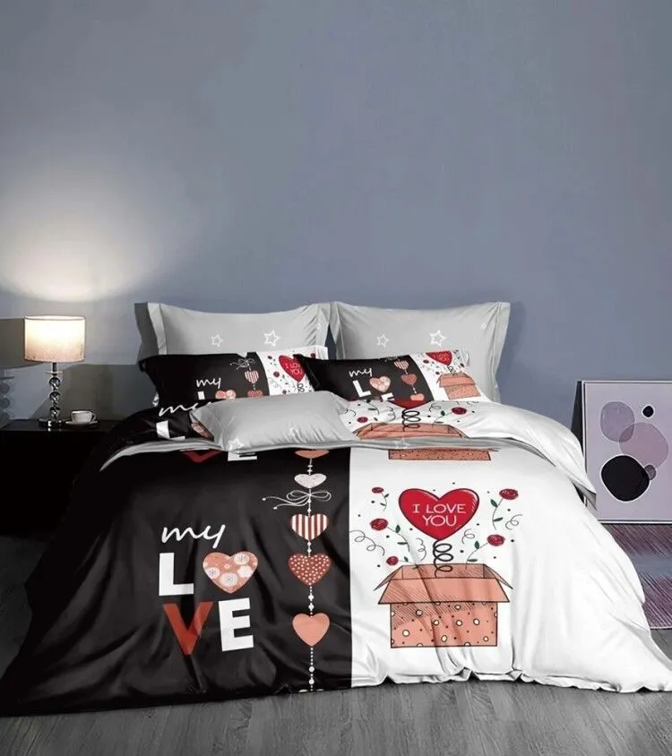 Printed 3-Piece Bedding Set